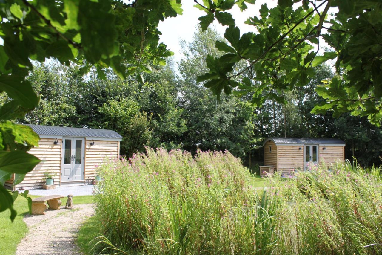 יורק Luxury Shepherds Hut - The Moorhen By The Lake מראה חיצוני תמונה